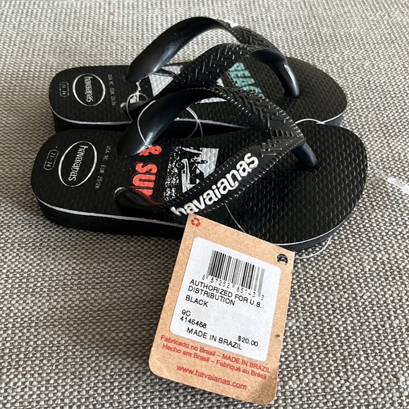 Havaianas Toddler Flip Flops Sandals Size 9C NWT - Picture 2 of 4